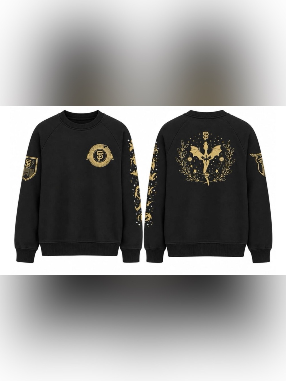 San Francisco Fourth Wing Night Sweatshirt